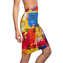 Tải hình ảnh vào trình xem Thư viện, Women's Pencil Skirt (AOP)