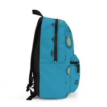 将图片加载到图库查看器,MMENT Baby Blue Crest Backpack
