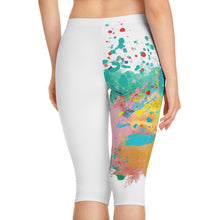 Tải hình ảnh vào trình xem Thư viện, Women&#39;s Capri Leggings (AOP)
