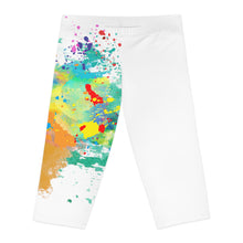 Tải hình ảnh vào trình xem Thư viện, Women&#39;s Capri Leggings (AOP)
