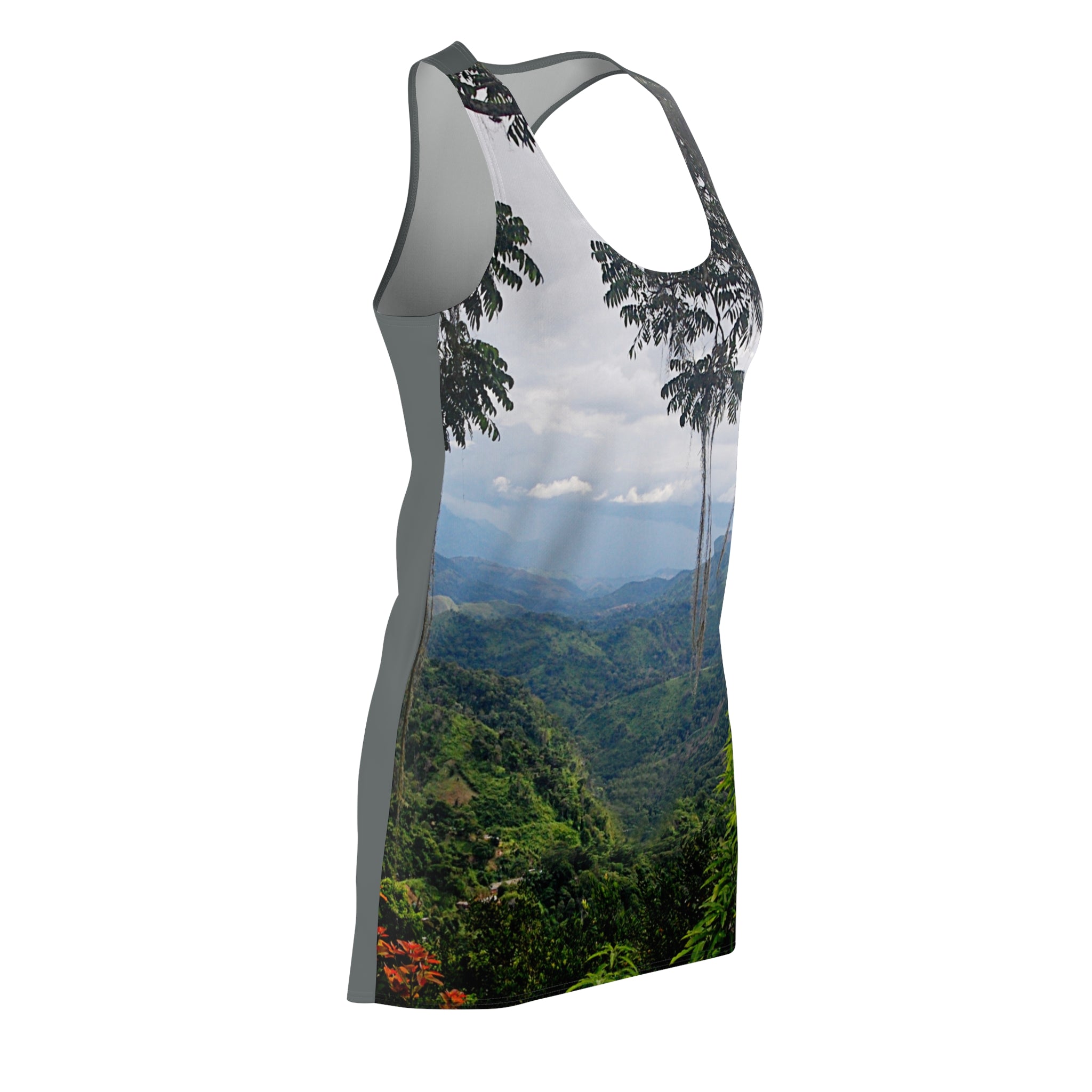 将图片加载到图库查看器,Copy of Women's Cut & Sew Racerback Dress (AOP)