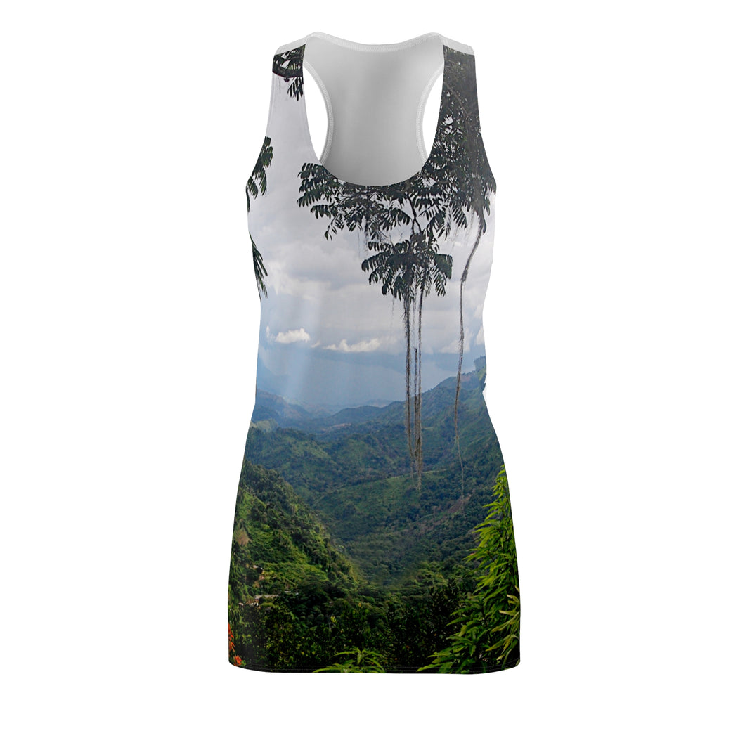 Women's Cut & Sew Racerback Dress (AOP)