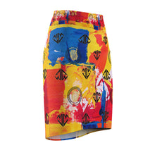 Tải hình ảnh vào trình xem Thư viện, Women&#39;s Pencil Skirt (AOP)
