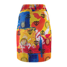 Tải hình ảnh vào trình xem Thư viện, Women&#39;s Pencil Skirt (AOP)
