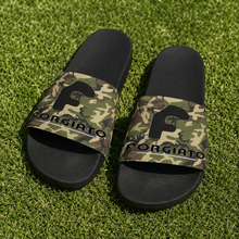 Load image into Gallery viewer, MMENT green camo Forgiato slides

