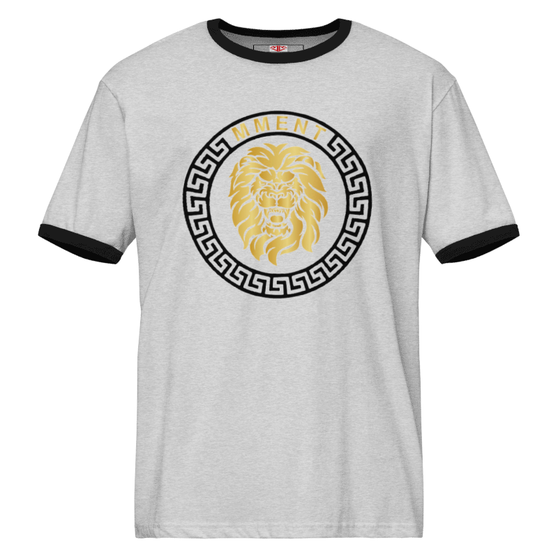 MMENT Mens grey black Tshirt