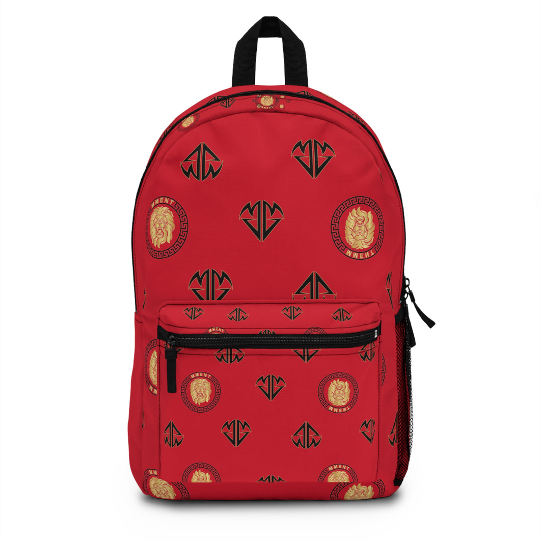 MMENT Red Crest Backpack