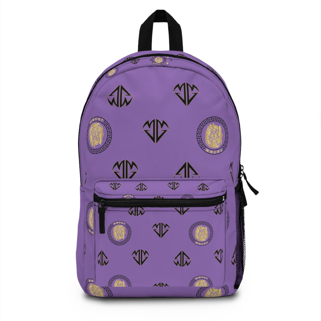 MMENT LIght Purple Crest Backpack