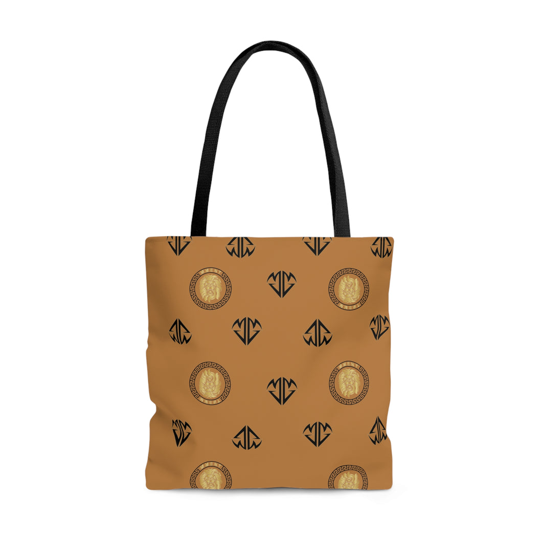 MMent Tan Tote Bag (AOP)