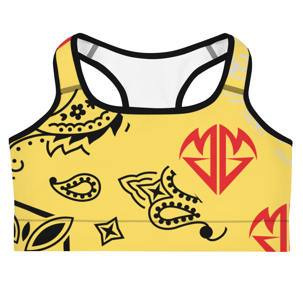 MMENT Bandana Slit Sports Bra