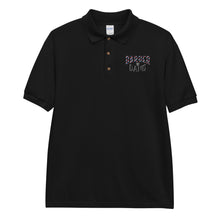 Load image into Gallery viewer, MMENT Embroidered Barber Gang Polo Shirt
