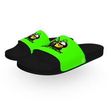 将图片加载到图库查看器，MMENT neon green Scatpack slides
